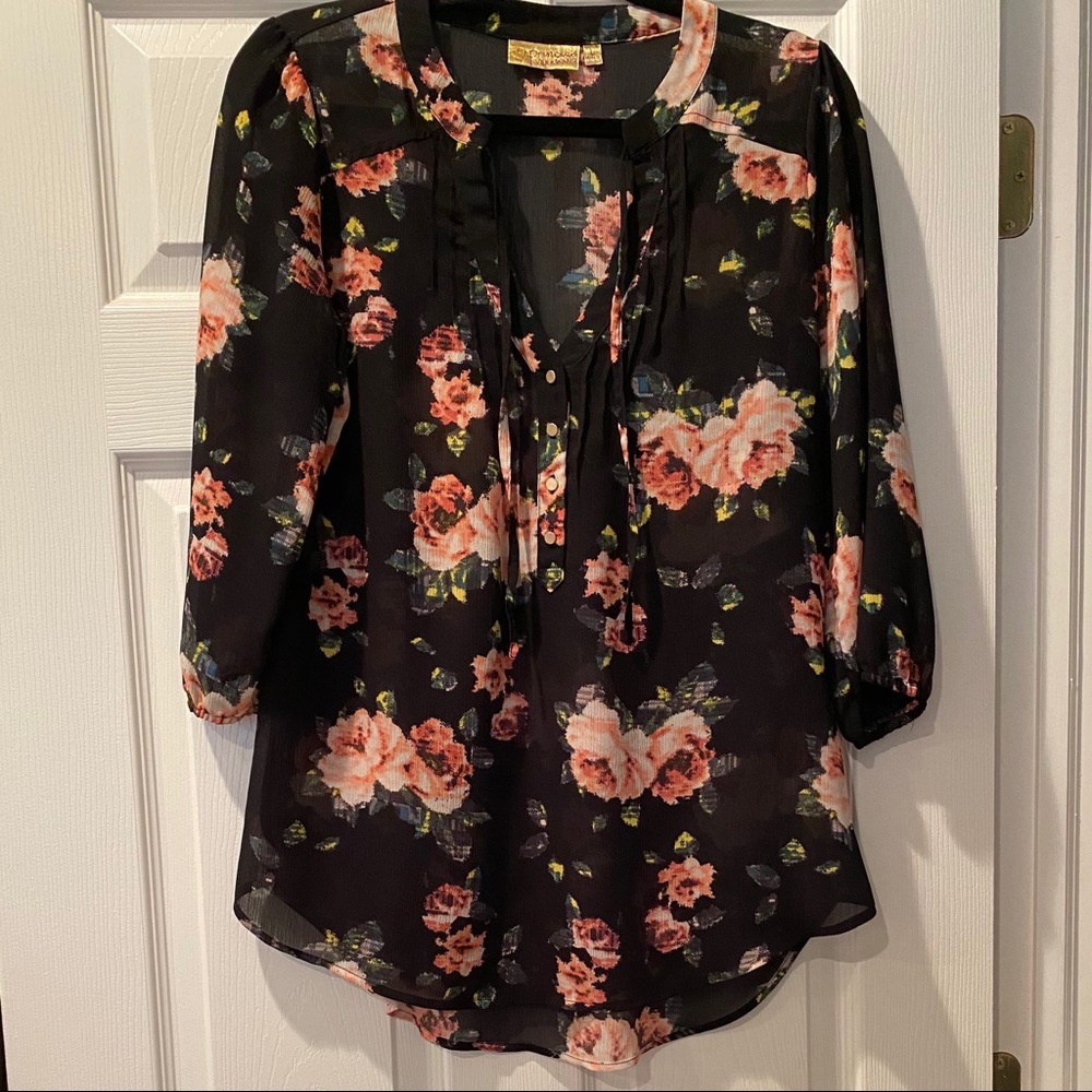 Floral blouse